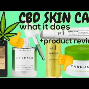 CBD Skin Care! Game Changer or Gimmick?
