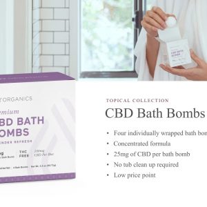 Educational Series (16 of 31): Joy Organics CBD Bath Bombs