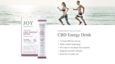 Educational Series (20 of 31): Joy Organics CBD Energy Drink