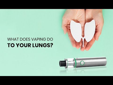 What Does Vaping Do to Your Lungs?